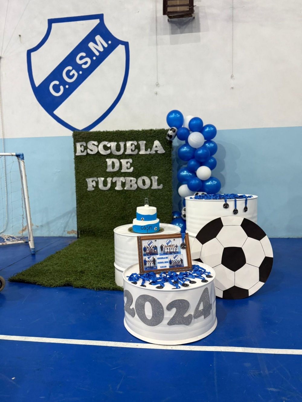 Se llevo a cabo el cierre de año de la escuelita de futbol del Club General San Martin de Chasico