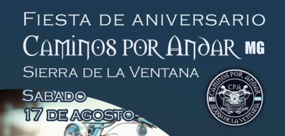 17 de agosto: Habrá festejos por el séptimo aniversario de Caminos por Andar MG