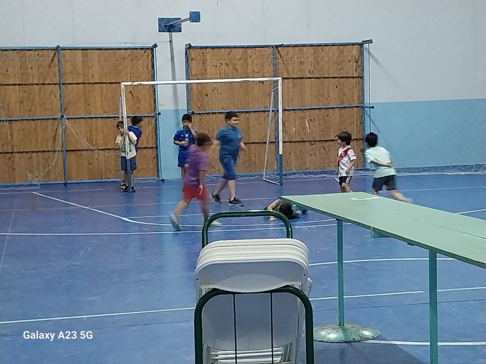 Se llevo a cabo el cierre de año de la escuelita de futbol del Club General San Martin de Chasico