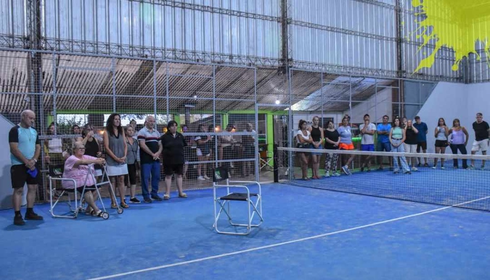 Quedo oficialmente inaugurado ADN Padel en Sierra de la Ventana