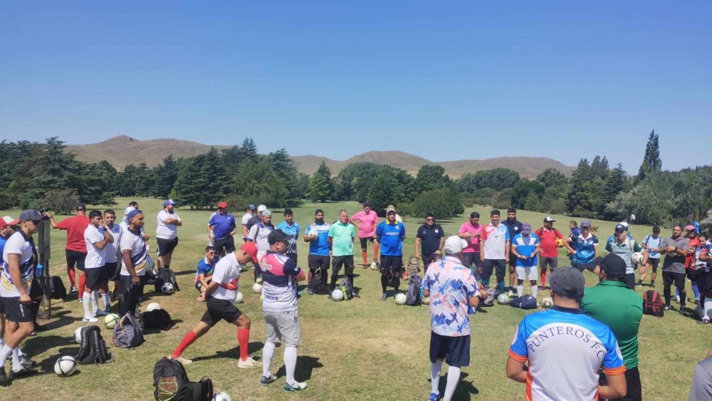 Footgolf: Unos cien jugadores le dieron vida al Open del Sudoeste realizado en Sierra de la Ventana