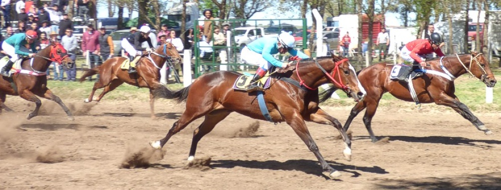 Turf en Doblas: Hubo participación de caballos de Tornquist