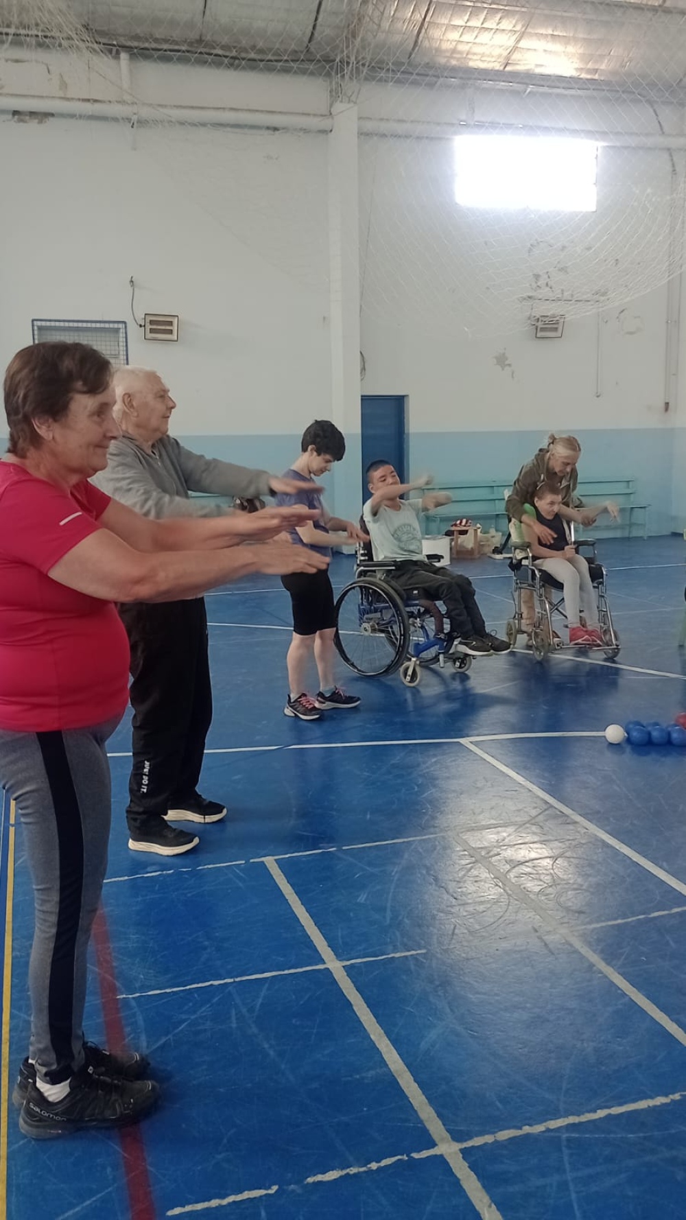 Se desarrollo un torneo de boccia en la localidad de Chasico