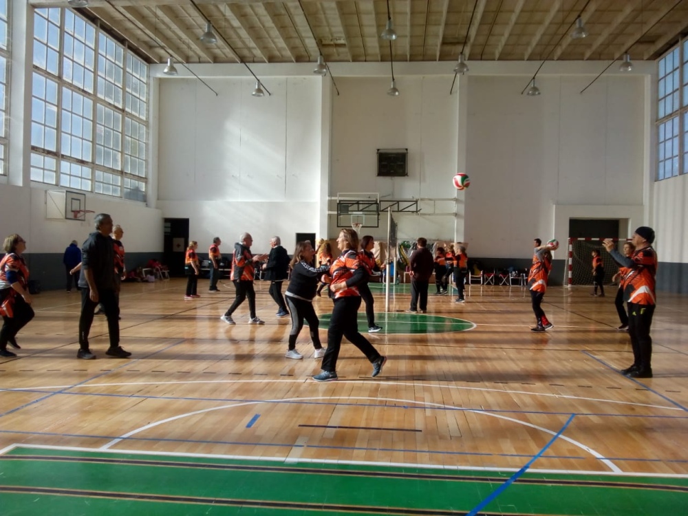 Hubo un encuentro recreativo de boccia - newcom en el gimnasio municipal Eva Perón (19 fotos)