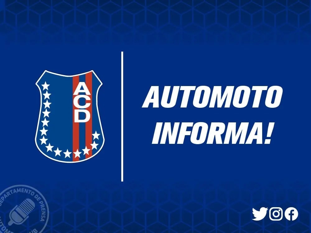 Hoy se lleva a cabo la Asamblea General Ordinaria del Automoto Club Deportivo