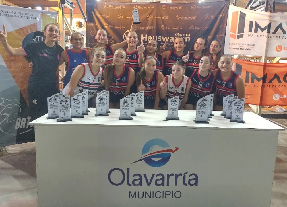 El Sub 16 de Automoto Vóley ganó la Copa de Plata en Olavarría