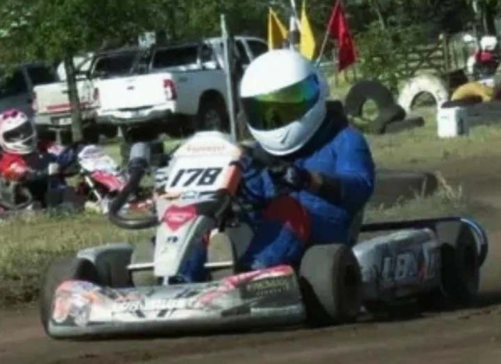 Nota a Diego ”Mecha” Moriames a horas de su debut en el Superkart del Sudoeste