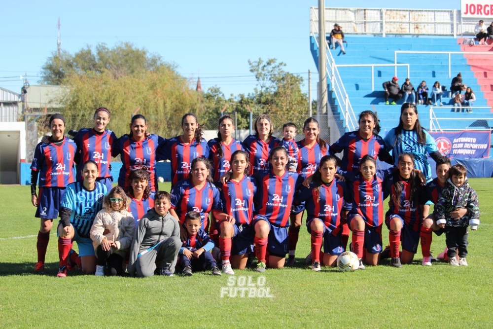 Histórico triunfo del equipo de futbol femenino del Automoto Club Deportivo