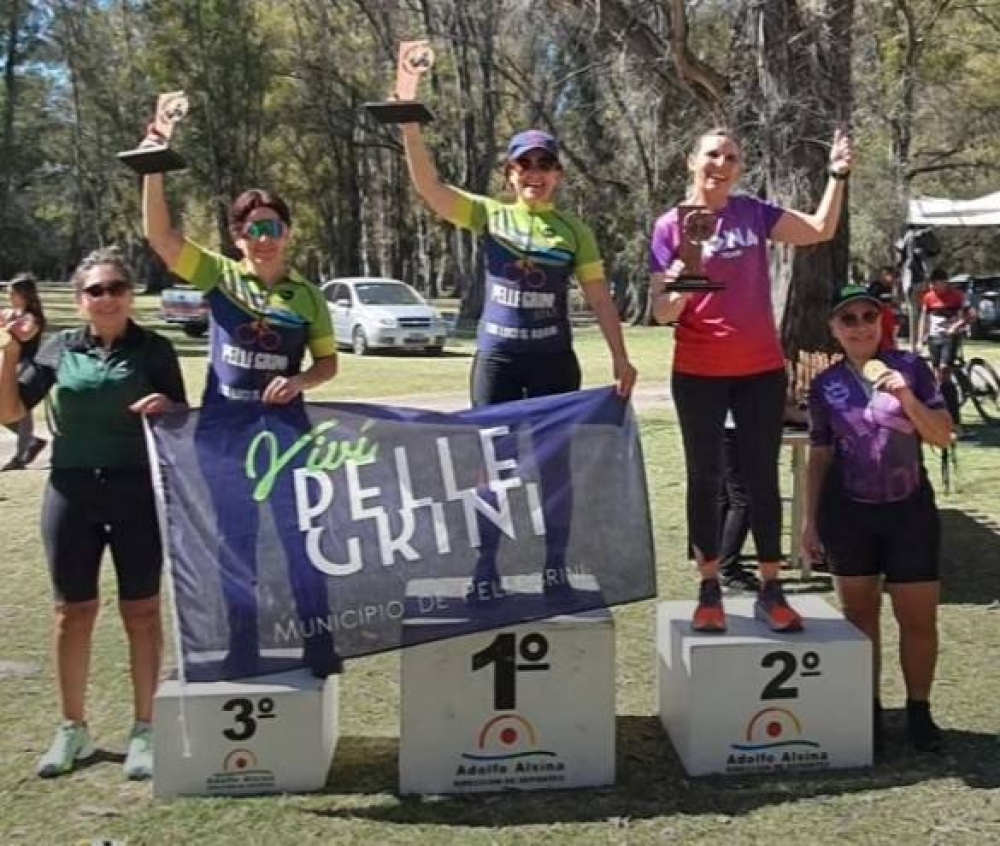 Tornquistenses corrieron en Carhué la quinta fecha del Rural Bike “Seis Ciudades 2024”