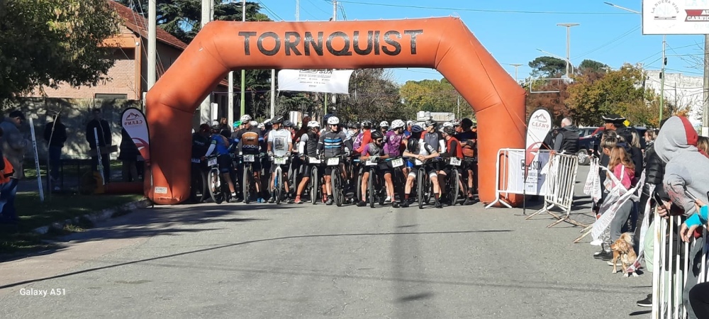 Tornquist también dijo presente en el MTB Rural organizado por el CEF Nº 195 de Sierra de la Ventana