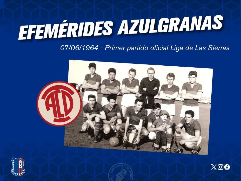 A 60 años del primer partido oficial en la ya desaparecida Liga de las Sierras