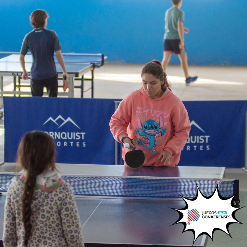 Hoy se desarrollo la etapa local de tenis de mesa de los Juegos Bonaerenses