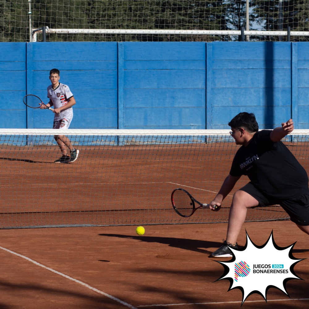 Juegos Bonaerenses: Se disputo la etapa local de tenis en categoría Sub 14