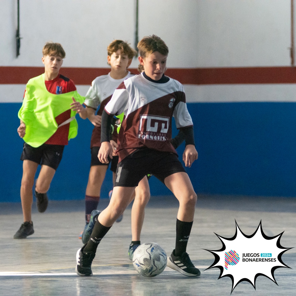 Se desarrolló este lunes la primera fase de Fútbol Playa Sub 14 masculino de los Juegos Bonaerenses