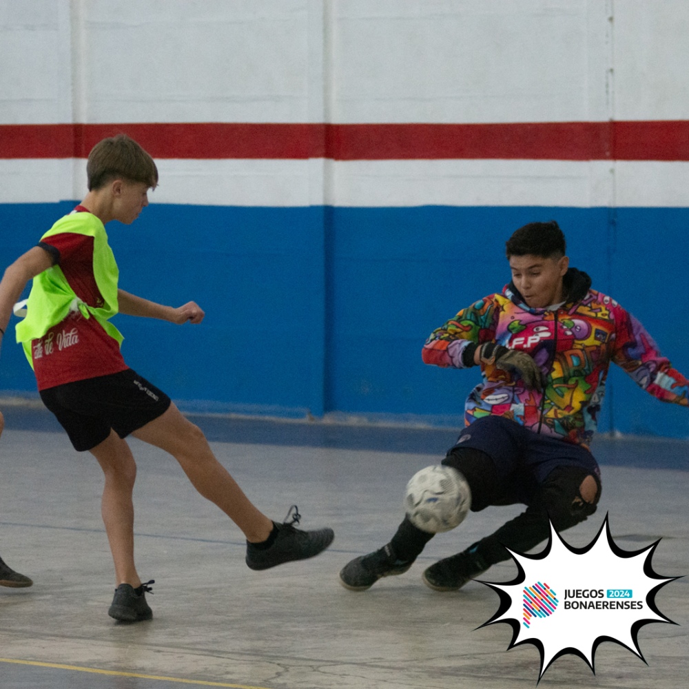 Se desarrolló este lunes la primera fase de Fútbol Playa Sub 14 masculino de los Juegos Bonaerenses