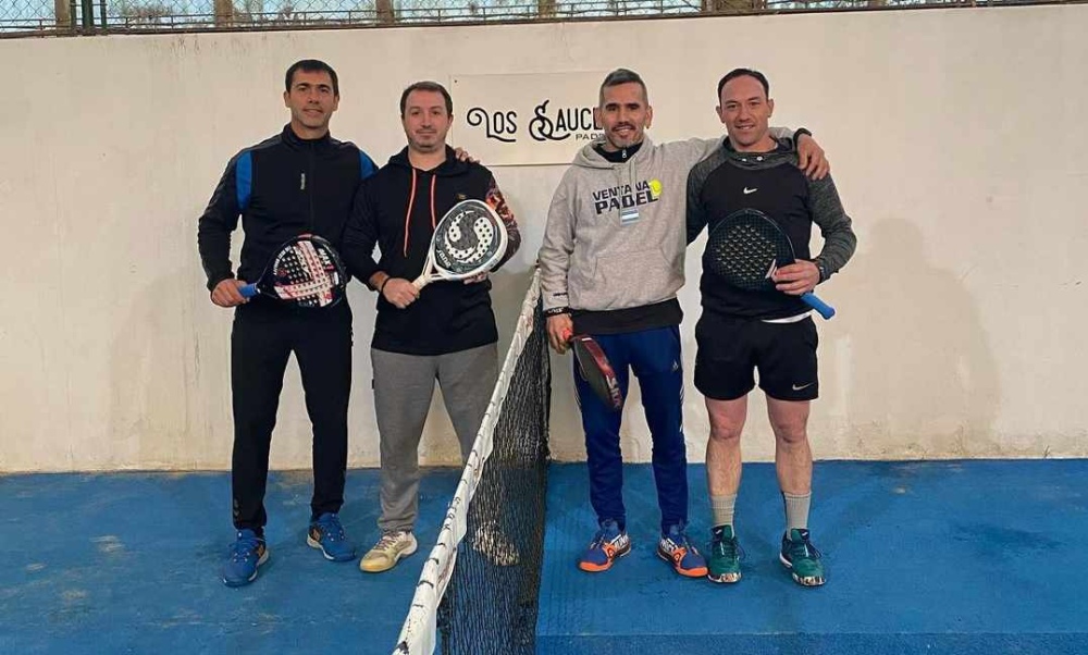 Se realizo el tercer torneo de quinta categoría en el complejo Los Sauces Padel