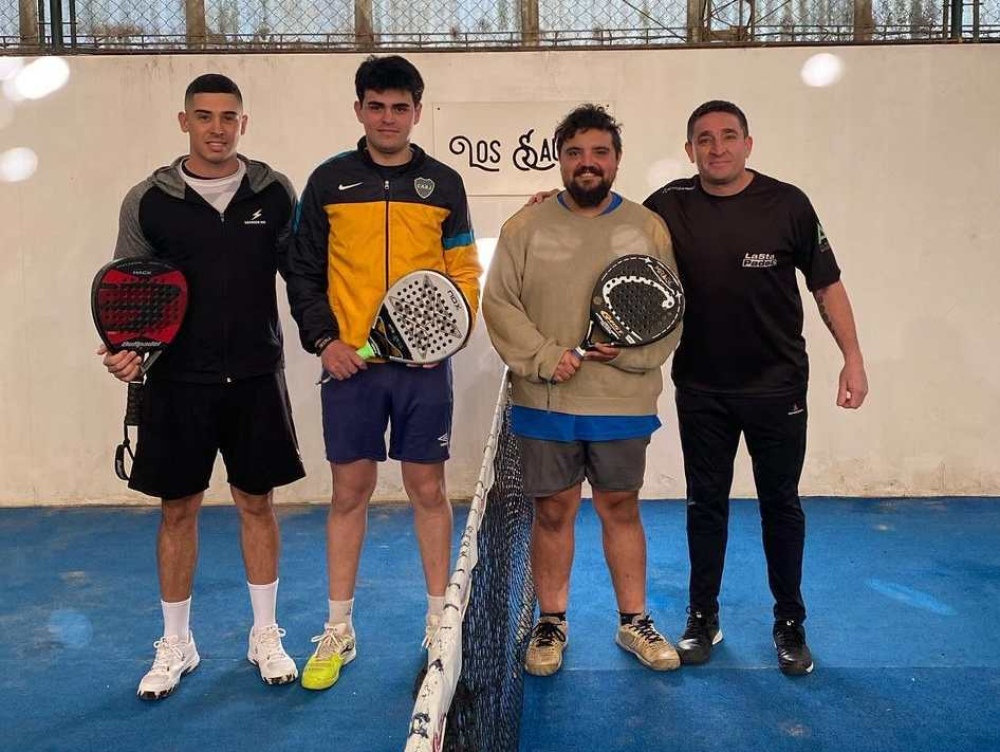 Se realizo el tercer torneo de quinta categoría en el complejo Los Sauces Padel