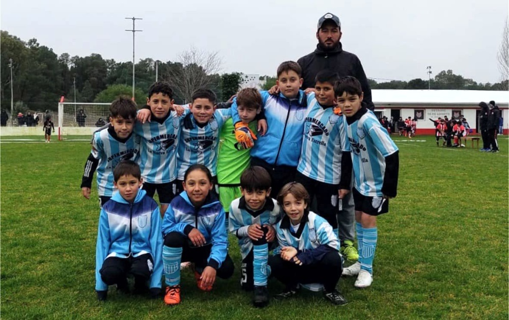 Las inferiores de Porteño visitaron a Atlético Monte Hermoso