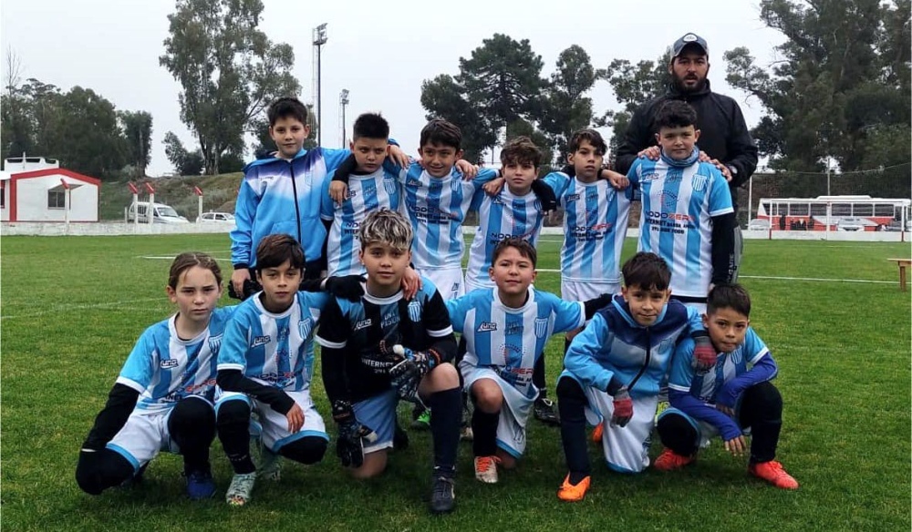 Las inferiores de Porteño visitaron a Atlético Monte Hermoso