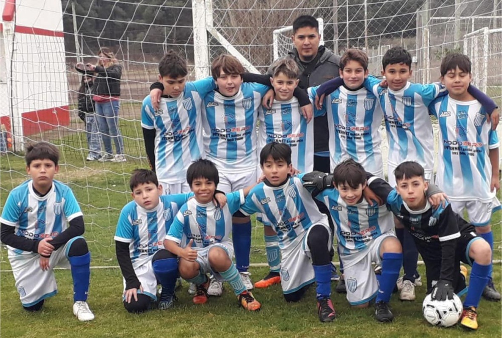 Las inferiores de Porteño visitaron a Atlético Monte Hermoso