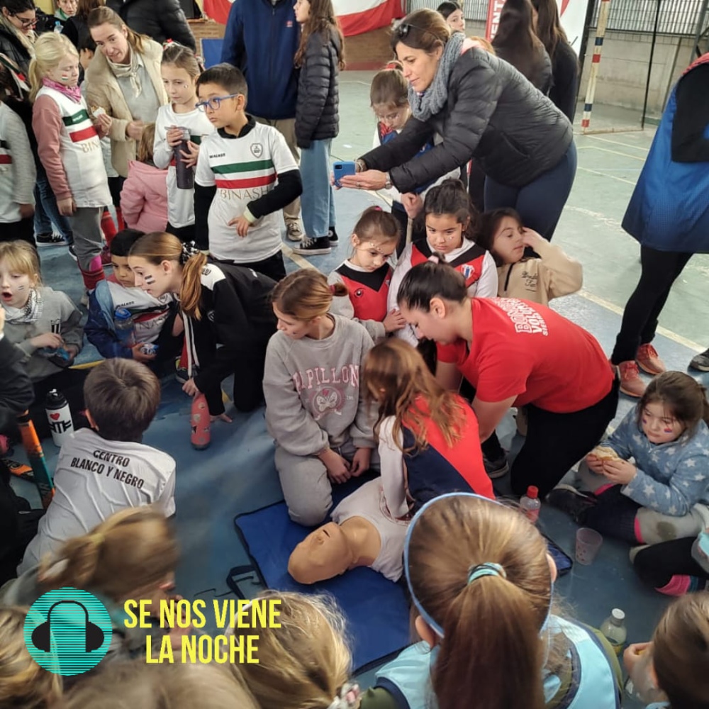 Atlético Ventana fue sede de un encuentro regional de formativas y escuelitas de hockey