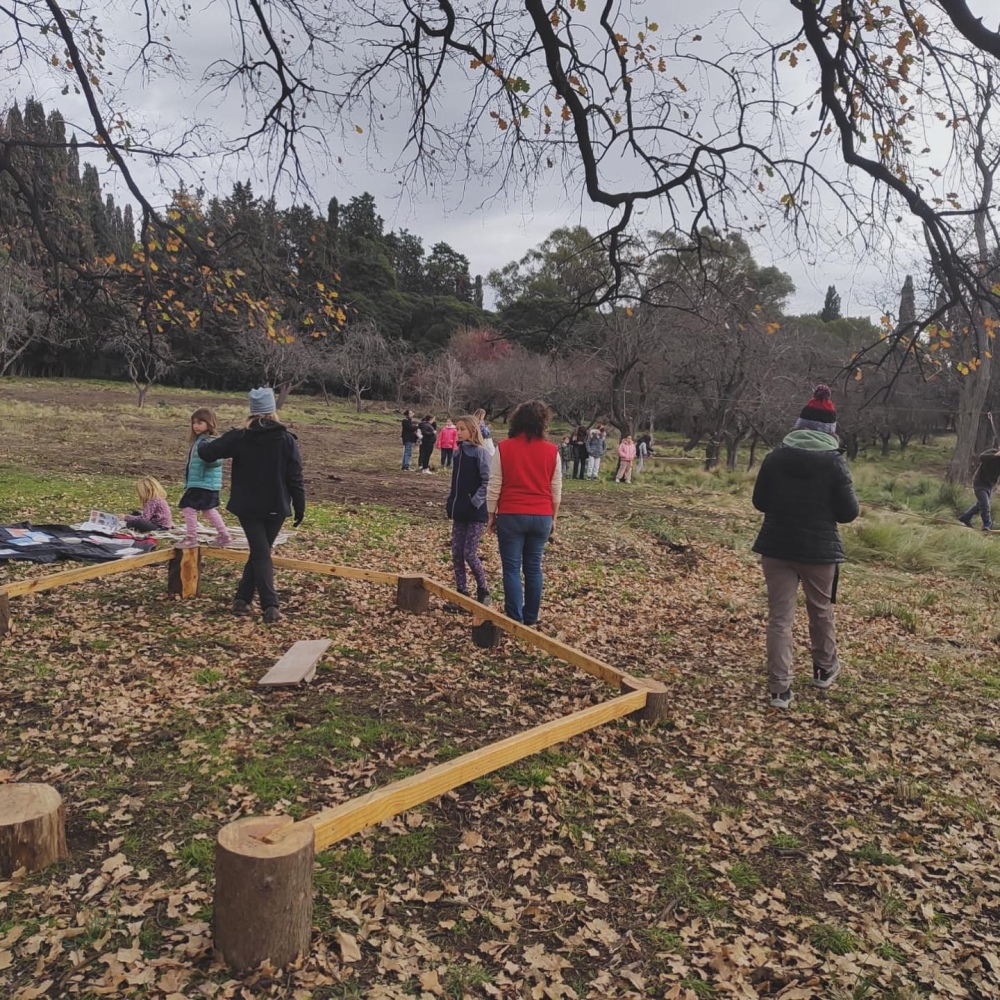 El Club Andino de Villa Ventana realizo una actividad en el marco del Dia de la Bandera