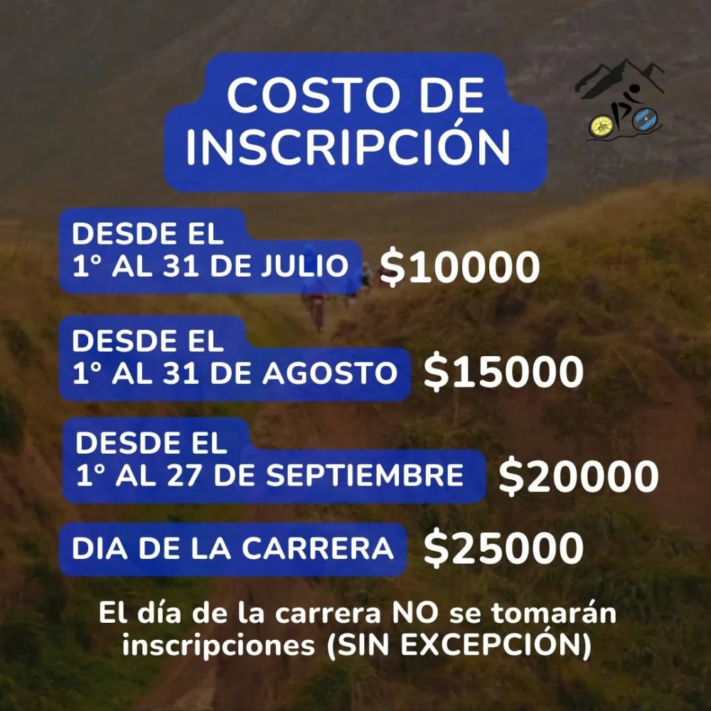 Inscripciones abiertas para la 4° Edición del ”Desafío El Cañadón”