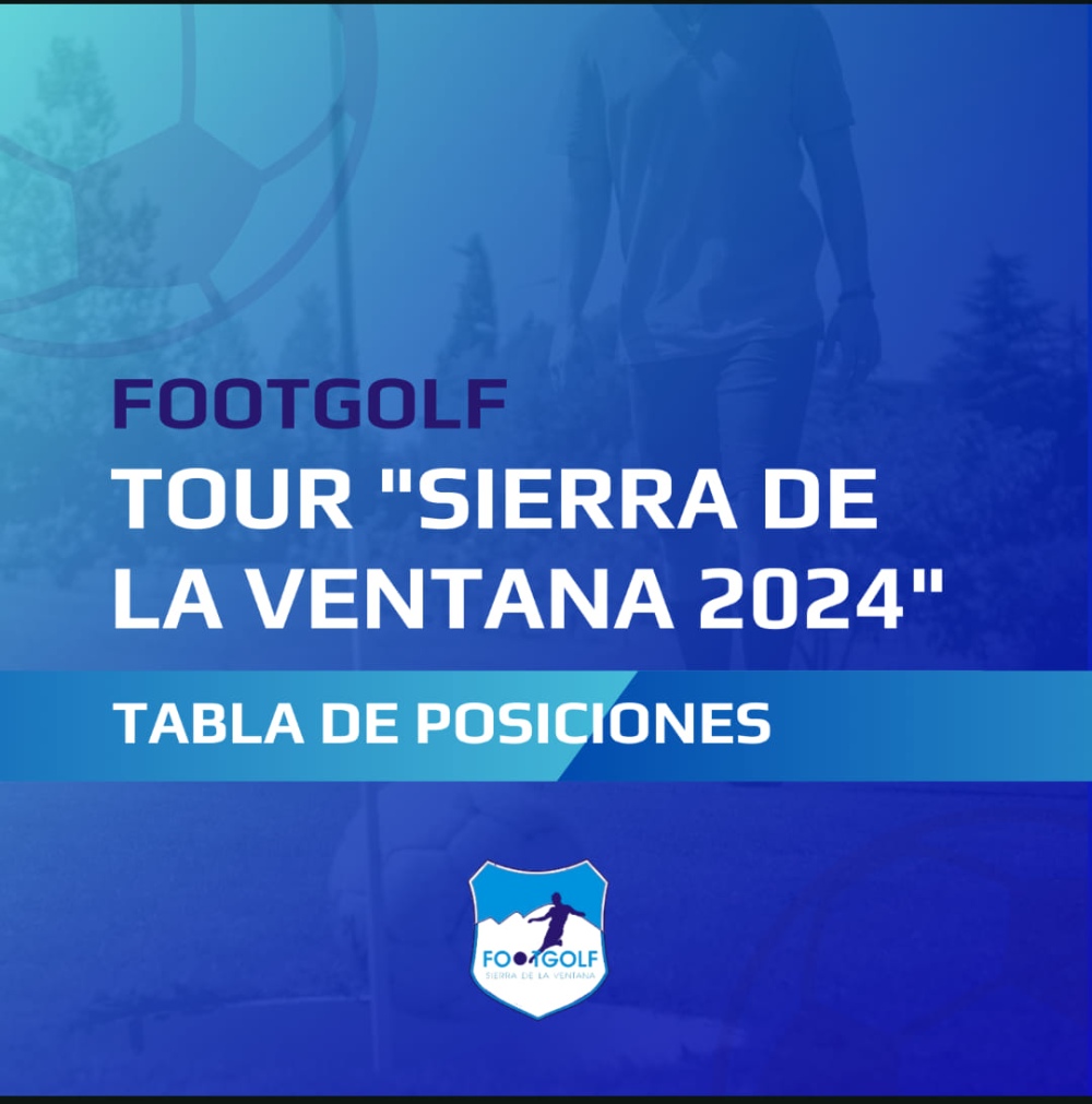 Paso la primera fecha de Tour ”Sierra de la Ventana 2024” de footgolf