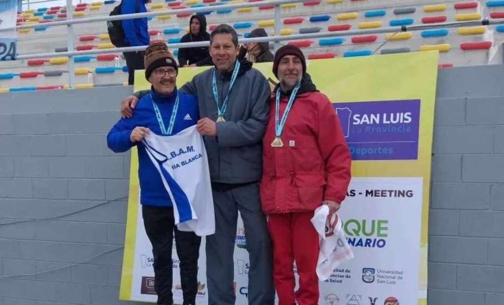 Enrique Cabral estuvo compitiendo en San Luis en el Campeonato Nacional Máster de Pruebas Combinadas