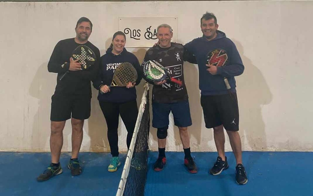 Bautista Echeguia - Nahuel Sanabria se quedaron con el torneo de séptima categoría de Los Sauces Padel