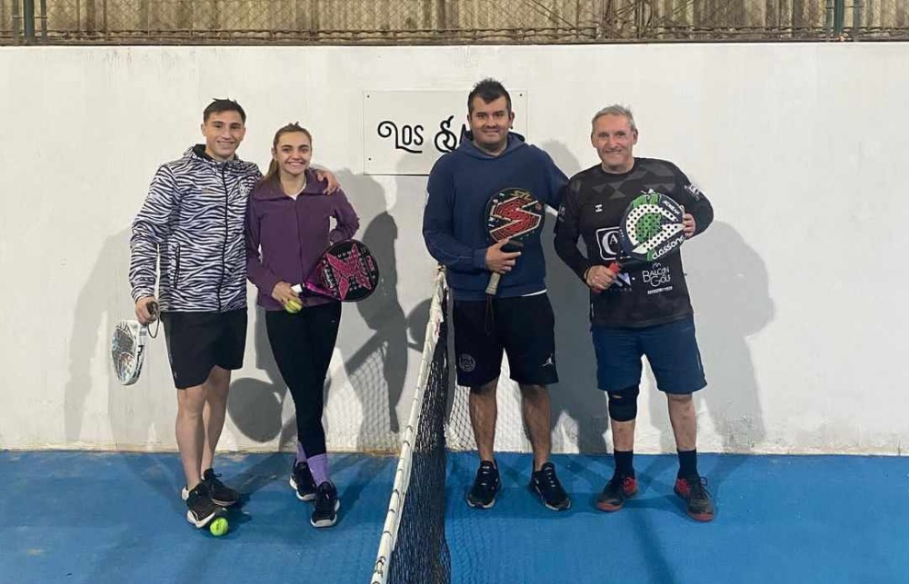 Bautista Echeguia - Nahuel Sanabria se quedaron con el torneo de séptima categoría de Los Sauces Padel