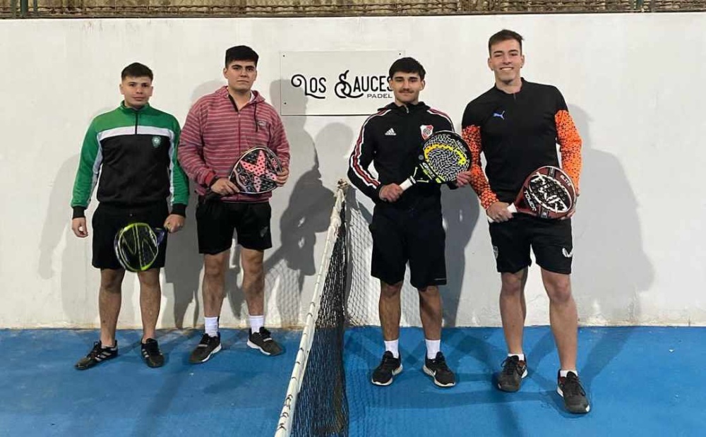 Bautista Echeguia - Nahuel Sanabria se quedaron con el torneo de séptima categoría de Los Sauces Padel