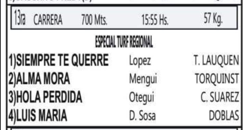 Tres caballos, al cuidado de Narciso Mengui, competirán este domingo en Doblas