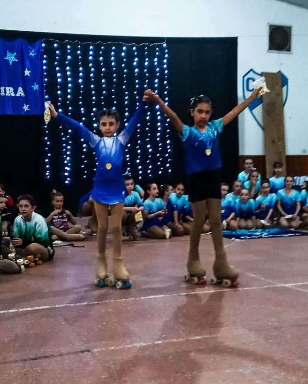 Patinadoras de San Martin de Chasico participaron de un encuentro desarrollado en Darregueira