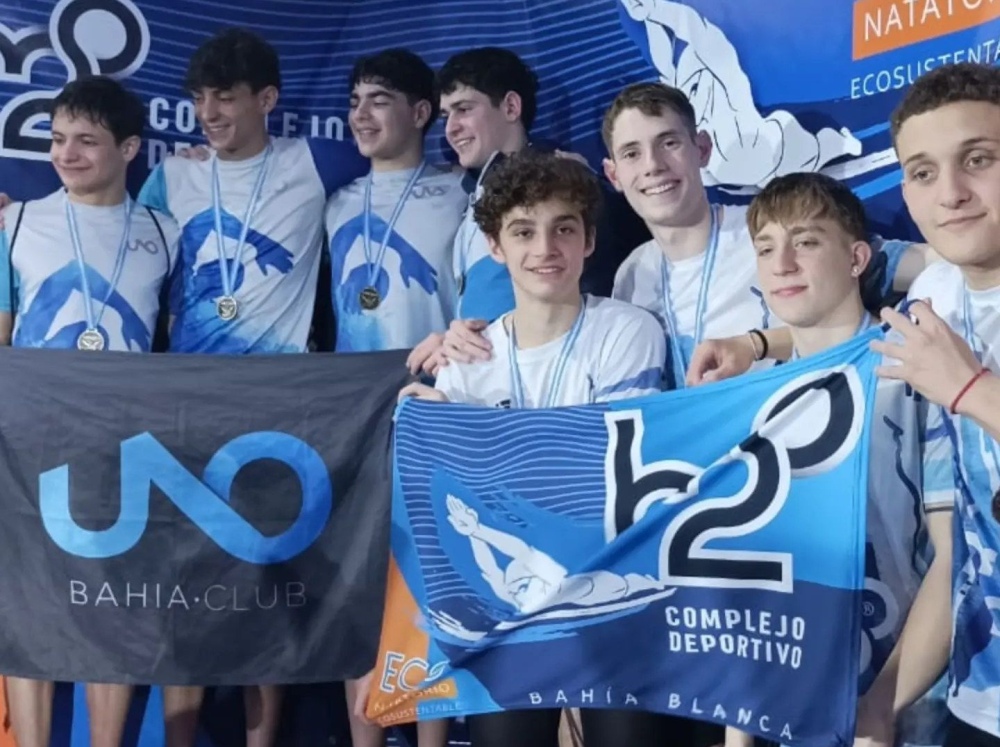 Natación: Intenso fin de semana de competencia para el tornquistense Francisco Meriggi