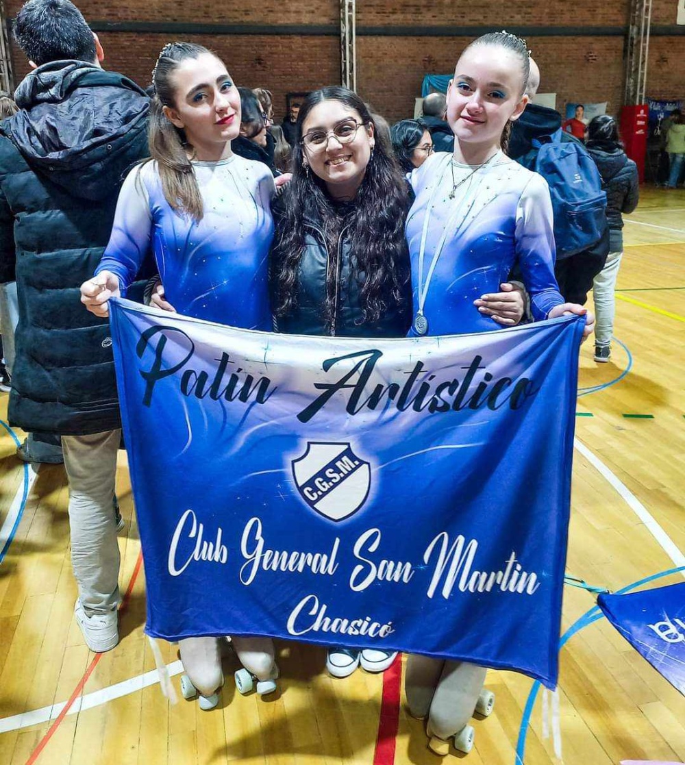 San Martin de Chasico presento cinco patinadoras en el segundo torneo regional de Copa RR