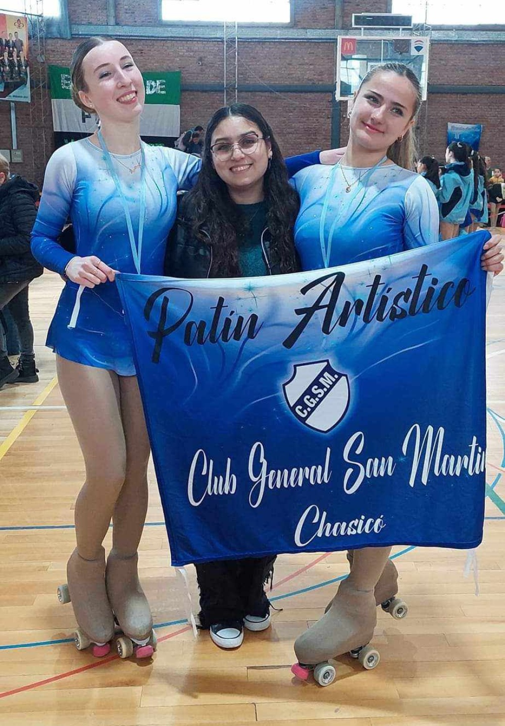 San Martin de Chasico presento cinco patinadoras en el segundo torneo regional de Copa RR