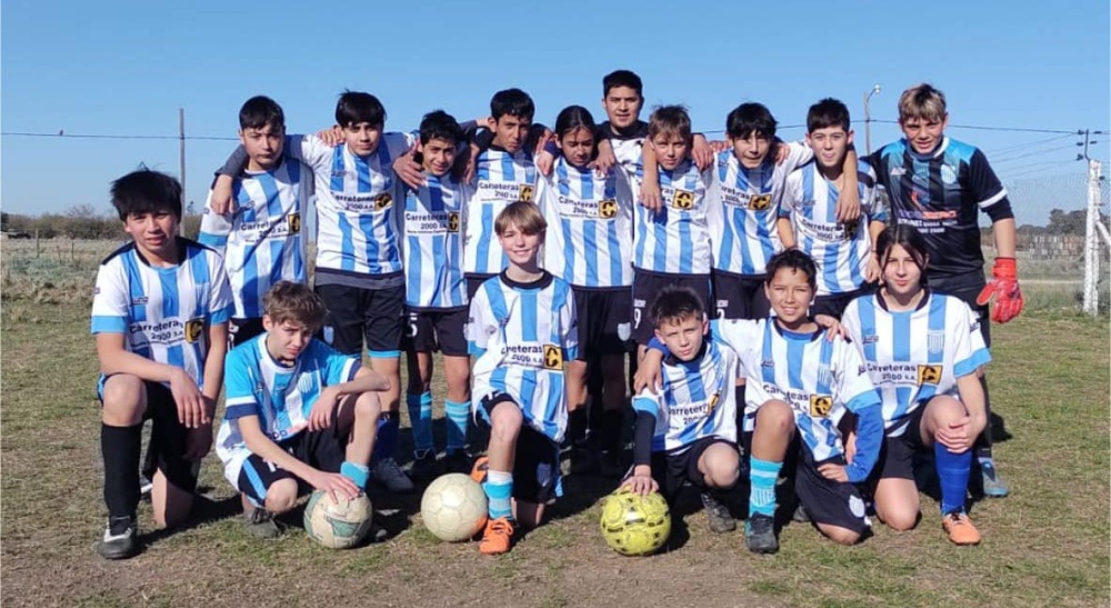 Las inferiores de Porteño redondearon una buena tarde visitando a Suteryh de Monte Hermoso