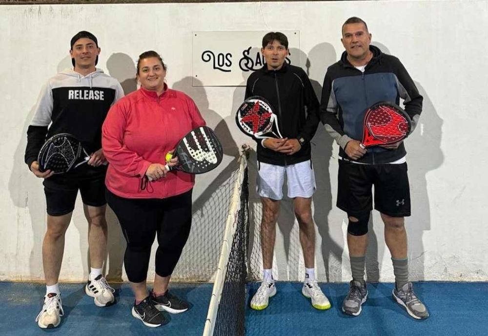 Emanuel Mascareno - Claudio Lencina, ganadores de un torneo de sexta categoría en Los Sauces Padel