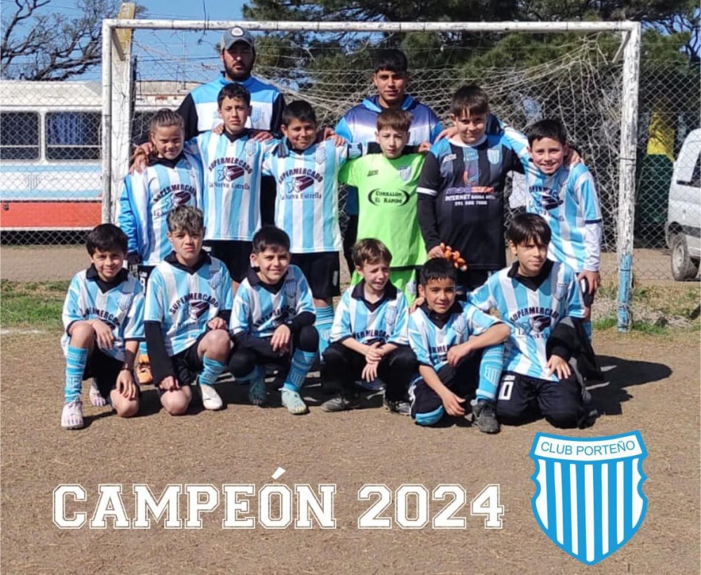 Inferiores: Porteño consiguió dos títulos y una clasificación a la Liguilla en Sub 13