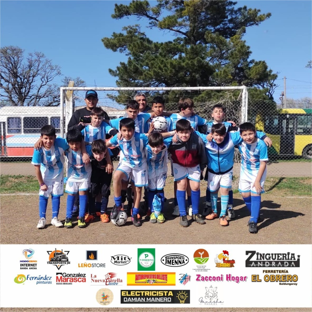 A falta de una fecha, el Sub 9 y Sub 10 de Porteño de Saldungaray es campeón en el certamen dorreguense de futbol