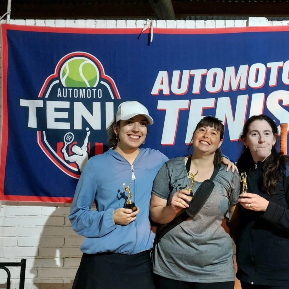 Tenis: Resultados del torneo interno llevado a cabo en el Automoto Club Deportivo