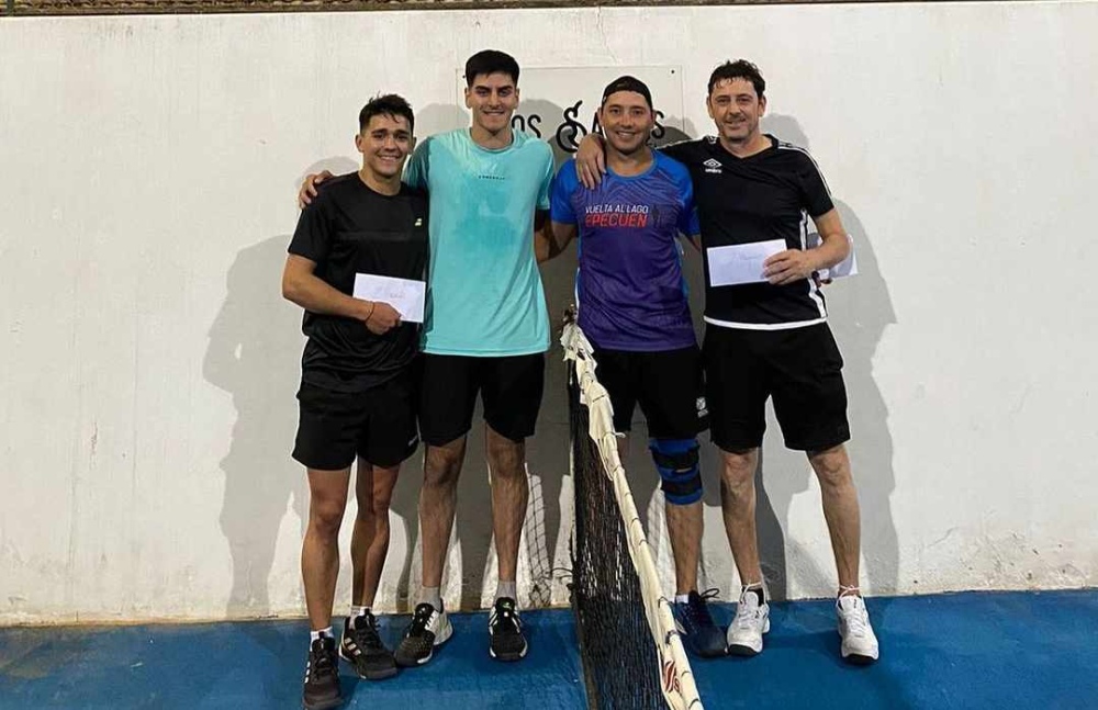 Francisco Getino - Miguel Castro, ganadores de un nuevo torneo realizado en Los Sauces Padel