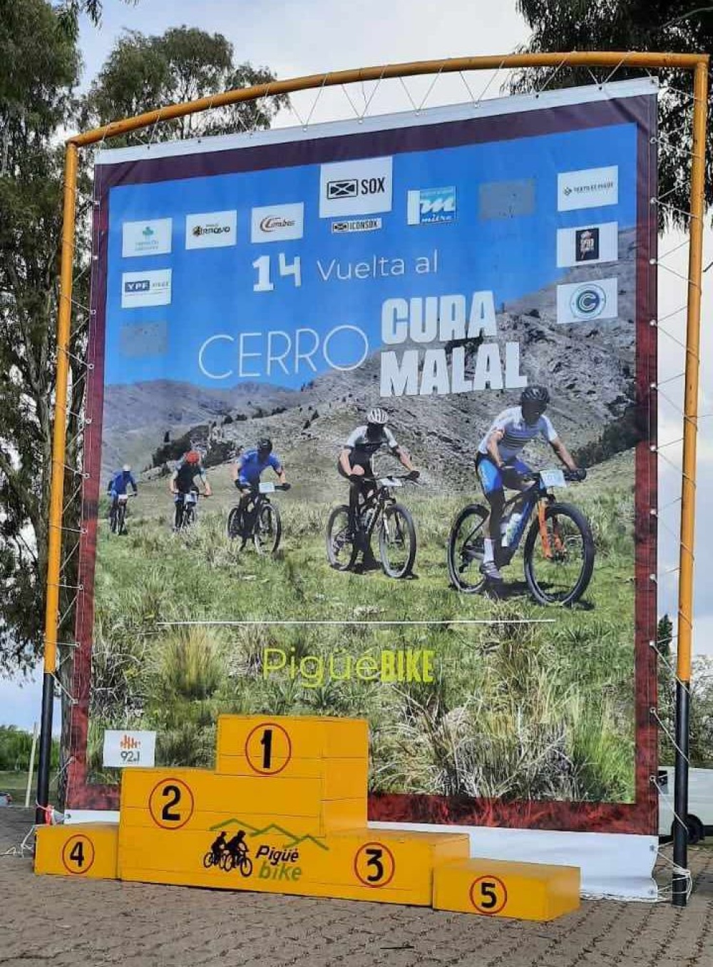 Tornquist conto con cinco representantes en la 14º Vuelta al Cerro Curamalal