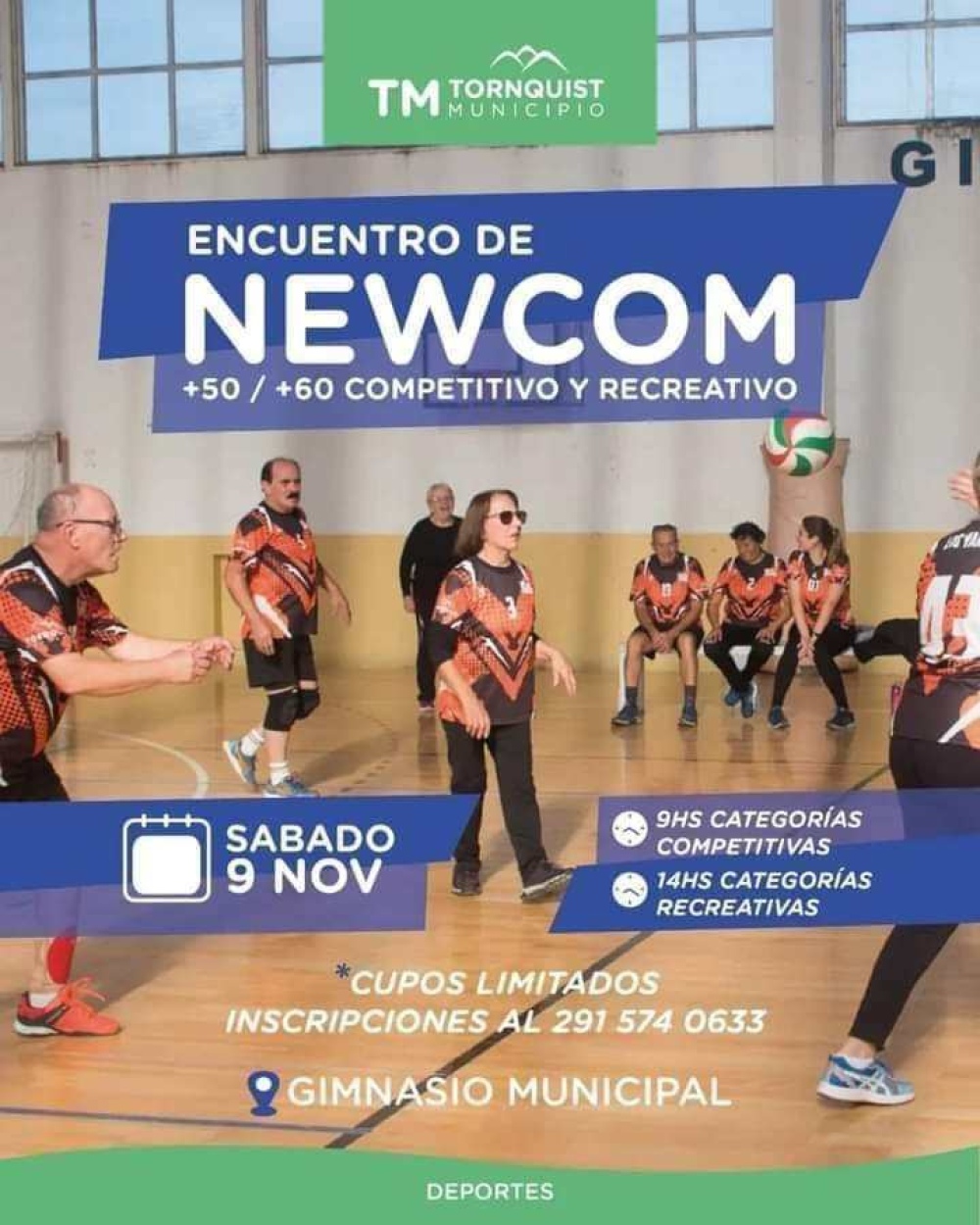 9 de noviembre: Se realizara un encuentro de newcom en Tornquist