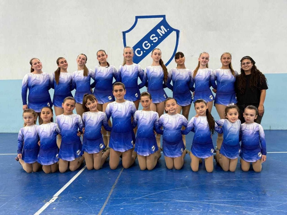 El grupo de patín del Club General San Martin de Chasico busca auspiciantes para su show de fin de año