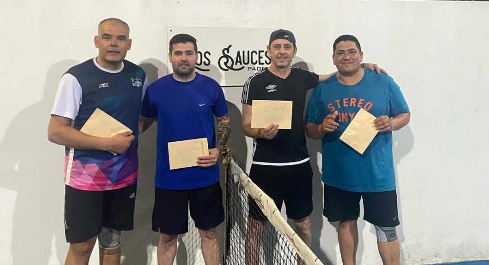 Se llevó a cabo el Torneo Puntable de sexta categoría en el complejo Los Sauces Padel