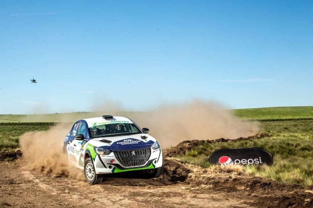 Martín Maisonnave volvió al triunfo, navegado por el serrano Martín Olhaberry, en su regreso al Campeonato Argentino