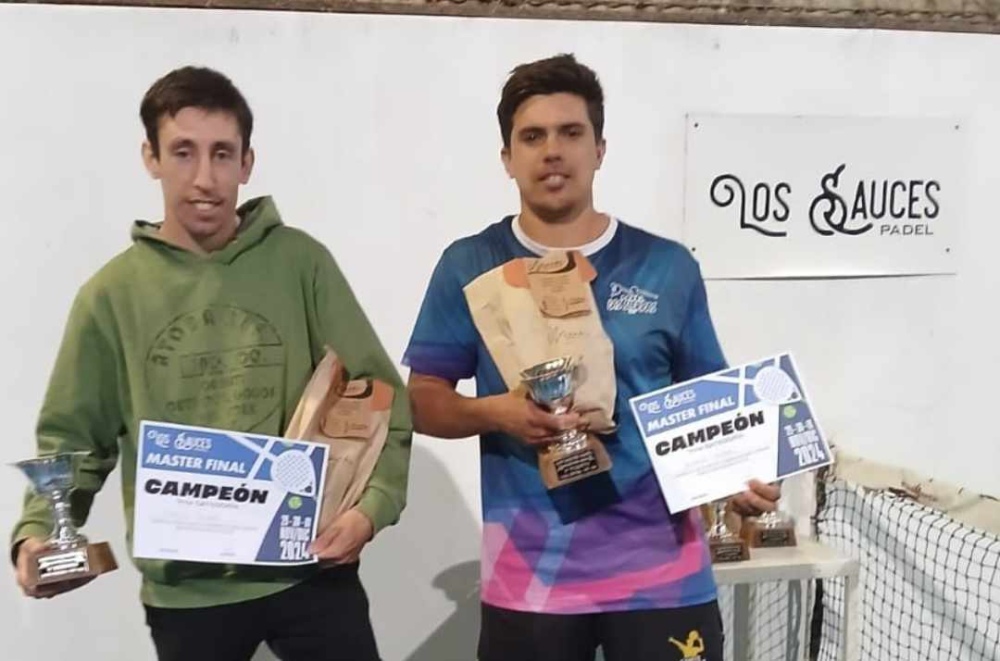 Los Sauces Padel corono a los campeones de los ultimos torneos del año