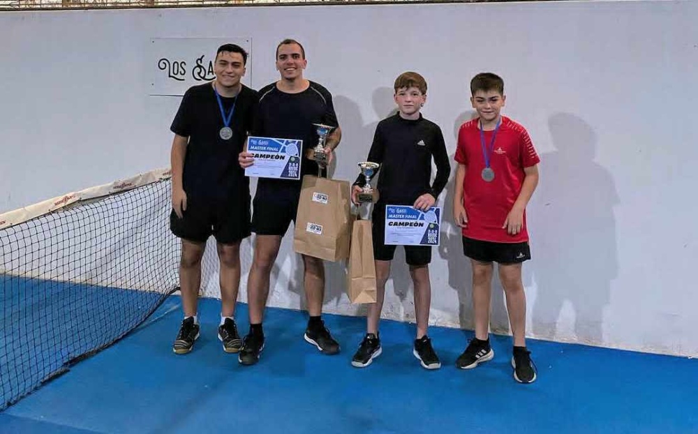 Los Sauces Padel corono a los campeones de los ultimos torneos del año